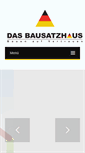 Mobile Screenshot of dasbausatzhaus.de